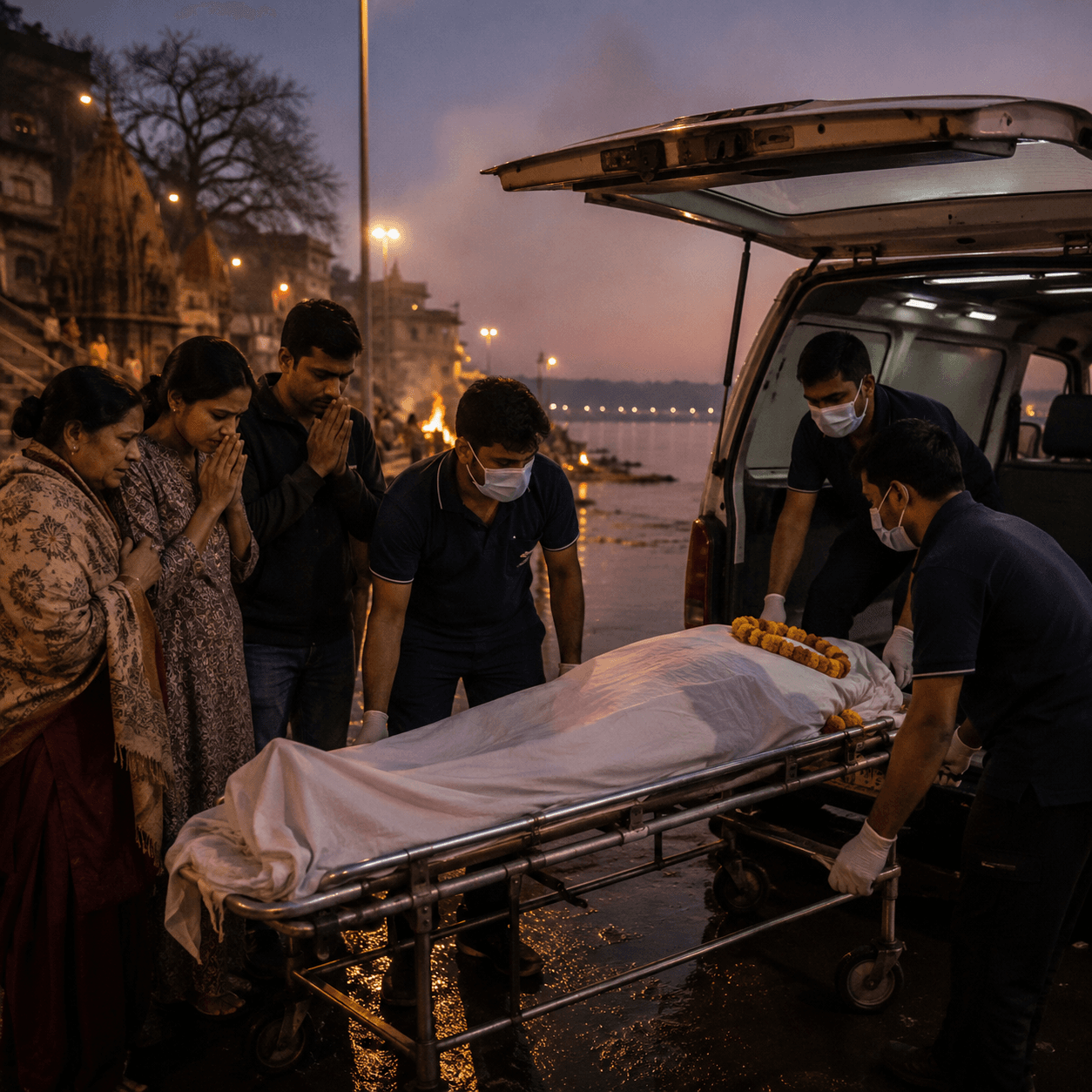 Moksha Sewa Hearse Van